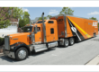 Berger Allied moving truck in front of residence | Berger Allied Moving & Storage